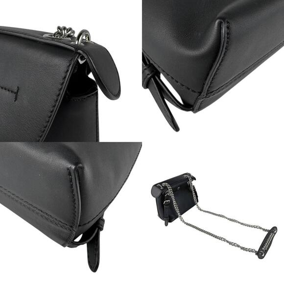 FENDI Black Leather Backpack - Picture 4 of 5